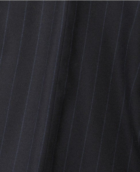 【THE FLATS（ザ フラッツ）】ピンストライプスリットパンツ 詳細画像 ネイビー 19