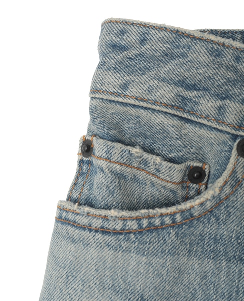 【HAIKURE/ハイクル】デニムパンツ 詳細画像 インディゴ 6