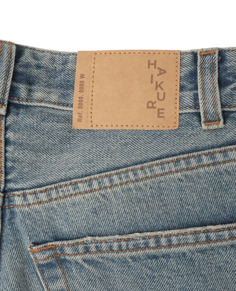【HAIKURE/ハイクル】デニムパンツ 詳細画像 インディゴ 7