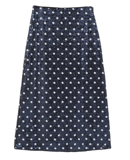 【BAUM UND PFERDGARTEN/バウムウンドヘルガーテン】JILY スパンコール スカート