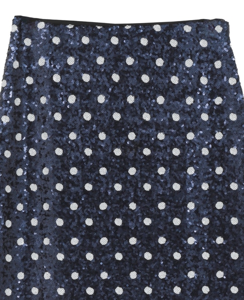 【BAUM UND PFERDGARTEN/バウムウンドヘルガーテン】JILY スパンコール スカート 詳細画像 ネイビー 3