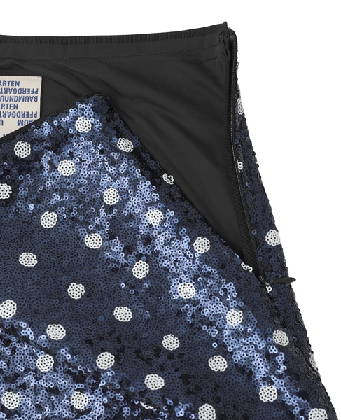 【BAUM UND PFERDGARTEN/バウムウンドヘルガーテン】JILY スパンコール スカート 詳細画像 ネイビー 5