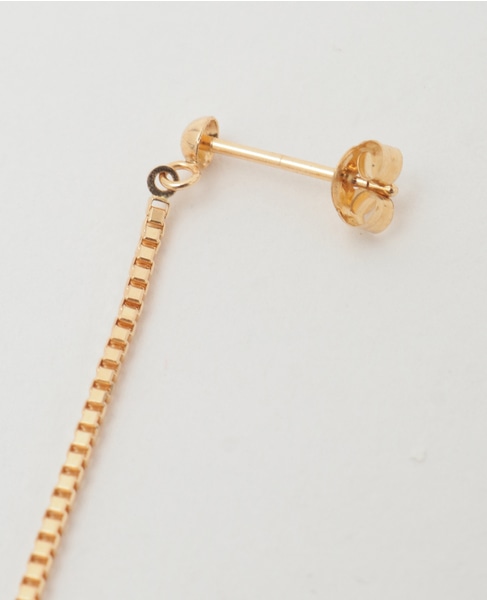 【Rudbeckia/ルドベキア】Chain long pierce (片耳) 詳細画像 ゴールド 4