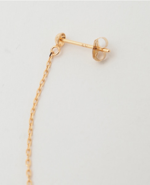 【Rudbeckia/ルドベキア】Chain long pierce (片耳) 詳細画像 ゴールド 4