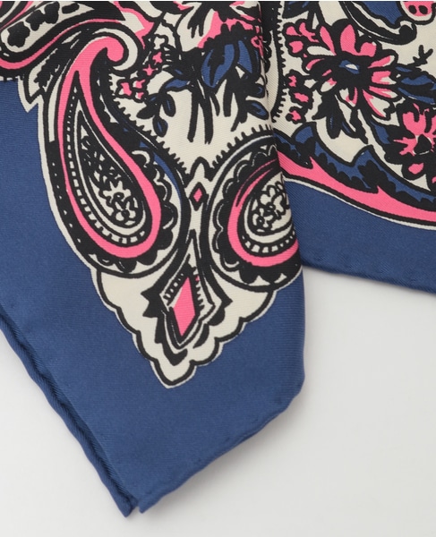 【NOMA t.d./ノーマティーディー】Scarf 詳細画像 ネイビー 2