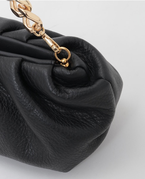 【BRENTELLA/ブレンテッラ】レザークラッチバッグ 詳細画像 ブラック 13