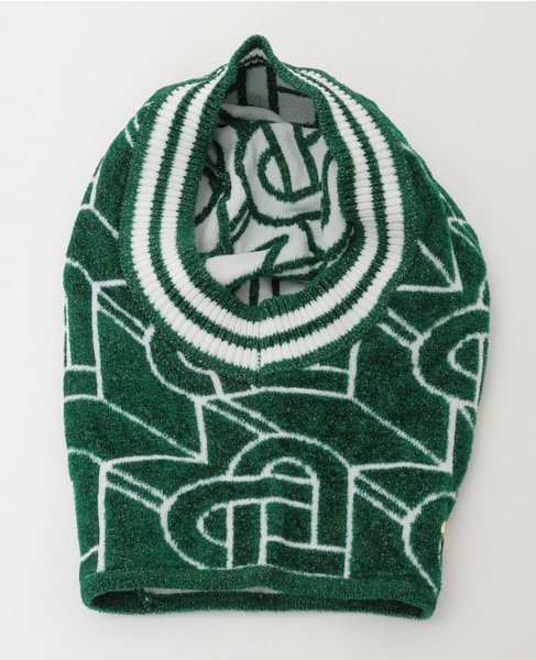 【Casablanca/カサブランカ】AF23-ACC-068-01  ニット バラクラバ（Pullover Balaclava） 詳細画像 グリーン 3