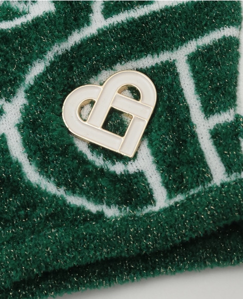 【Casablanca/カサブランカ】AF23-ACC-068-01  ニット バラクラバ（Pullover Balaclava） 詳細画像 グリーン 4