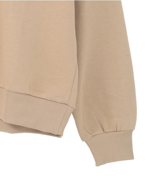 【BAUM UND PFERDGARTEN/バウムウンドヘルガーテン】ロゴスウェット 詳細画像 キャメル 4
