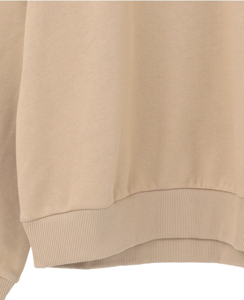 【BAUM UND PFERDGARTEN/バウムウンドヘルガーテン】ロゴスウェット 詳細画像 キャメル 5