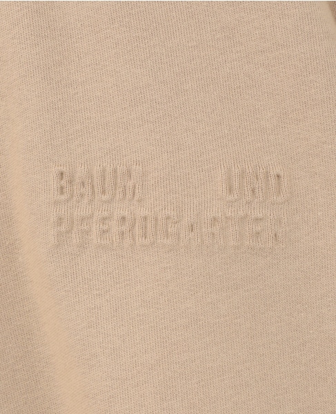 【BAUM UND PFERDGARTEN/バウムウンドヘルガーテン】ロゴスウェット 詳細画像 キャメル 6
