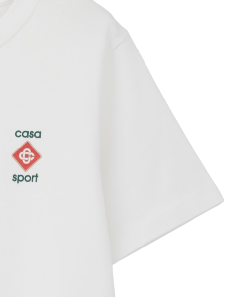 【Casablanca/カサブランカ】コットンTシャツ 詳細画像 ホワイト 4