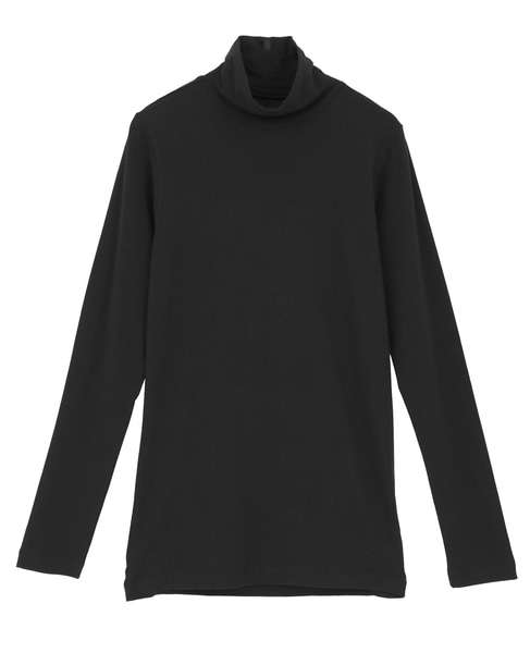 【Hanes/ヘインズ】≪抗菌 防臭≫タートルネック プルオーバー  詳細画像 ブラック 1