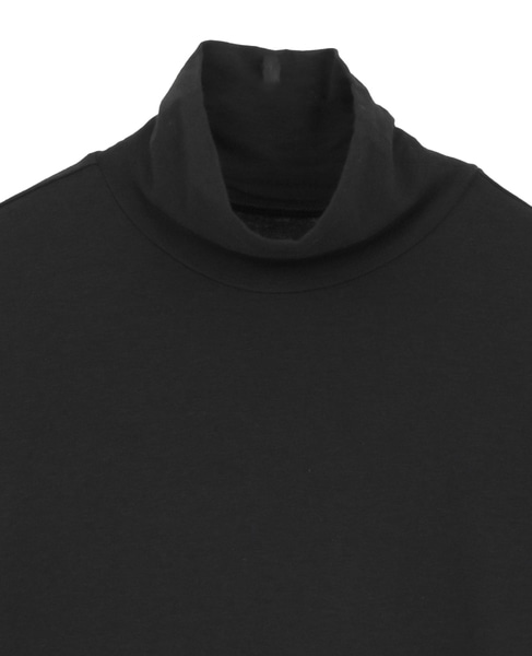 【Hanes/ヘインズ】≪抗菌 防臭≫タートルネック プルオーバー  詳細画像 ブラック 3