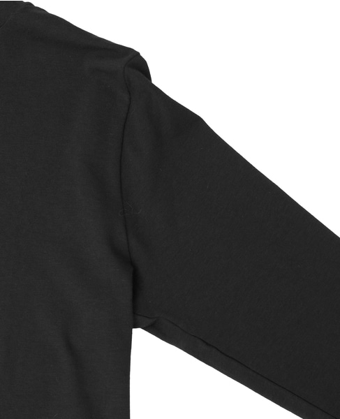 【Hanes/ヘインズ】≪抗菌 防臭≫タートルネック プルオーバー  詳細画像 ブラック 5