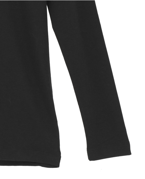 【Hanes/ヘインズ】≪抗菌 防臭≫タートルネック プルオーバー  詳細画像 ブラック 6