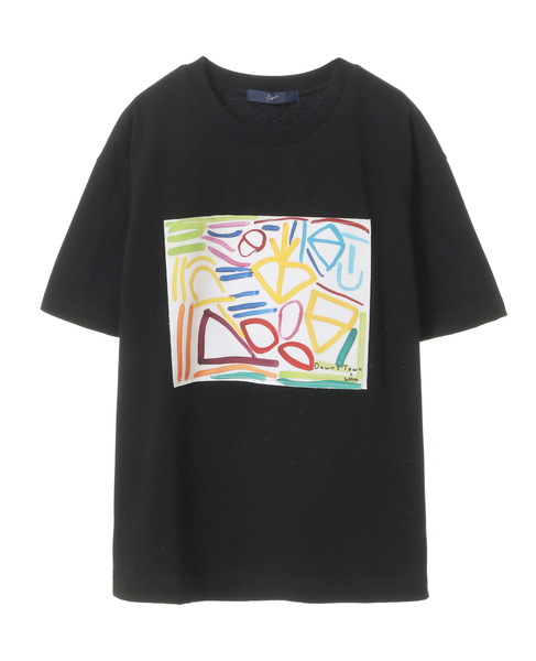 Soffitto×Downs Town ProjectコラボTシャツ 詳細画像 ブラック 9