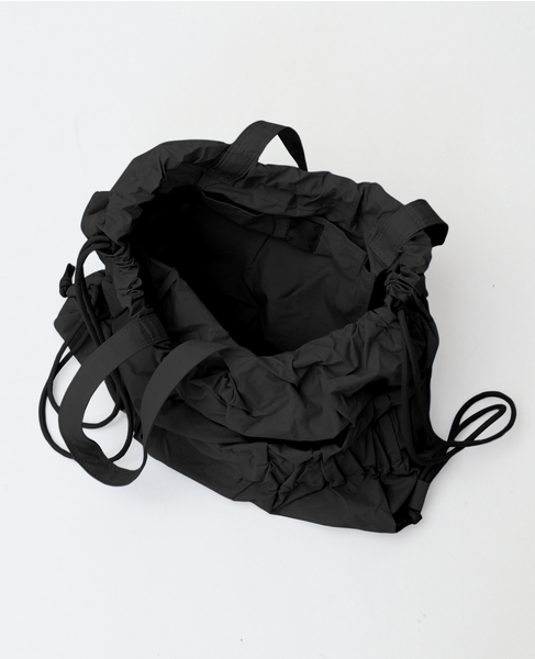 【ACOC/アコック】TIERED BANDING BACKPACK_BLACK 詳細画像 ブラック 8