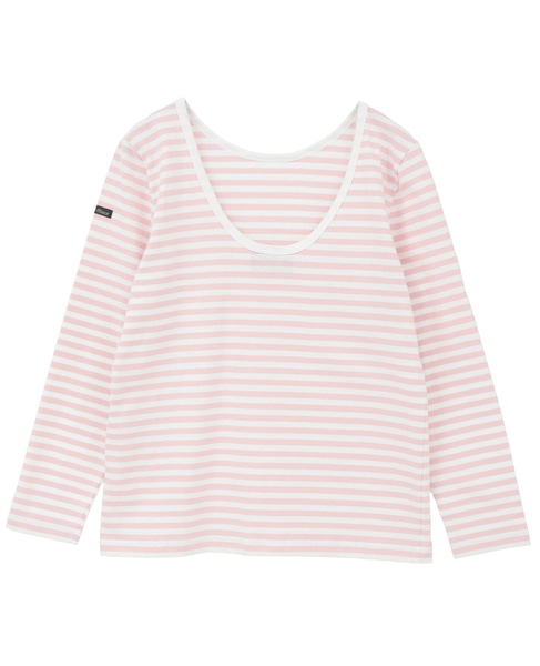 【Le Minor/ルミノア】MADEMOISELLE U カットソー 詳細画像 ピンク 2