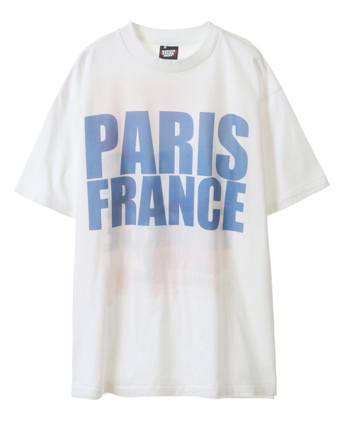 【SCREEN STARS/スクリーンスターズ】LIFE PARIS FRANCE フォトプリントTシャツ 詳細画像 ホワイト 1