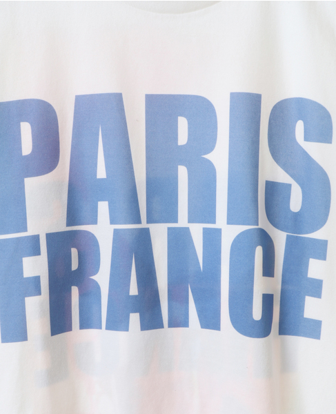 【SCREEN STARS/スクリーンスターズ】LIFE PARIS FRANCE フォトプリントTシャツ 詳細画像 ホワイト 6