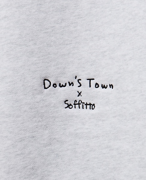 Soffitto×Downs Town Projectコラボスウェット 詳細画像 グレー 20