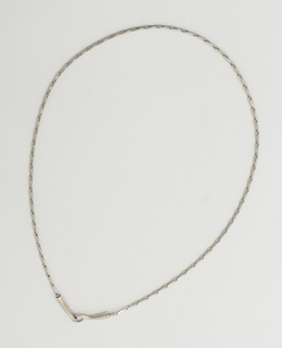 【ucalypt/ユーカリプト】Fold Chain Front Hook Necklace
