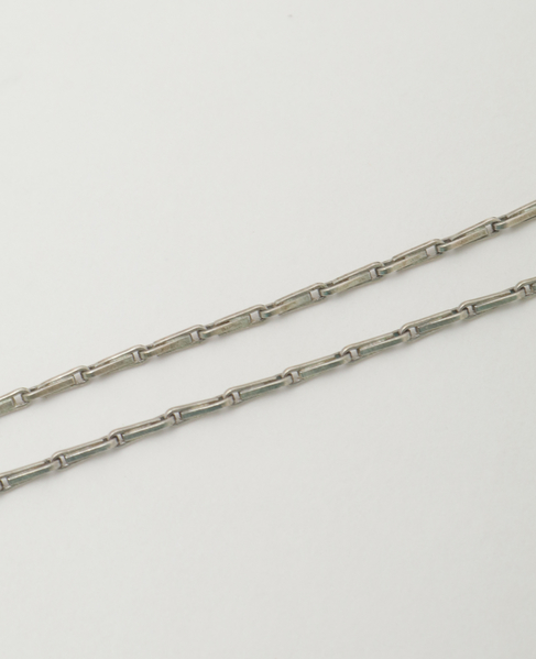【ucalypt/ユーカリプト】Fold Chain Front Hook Necklace 詳細画像 シルバー 4