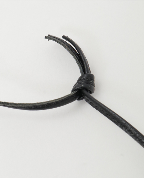 【ucalypt/ユーカリプト】Heart Leather Necklace 詳細画像 シルバー 4