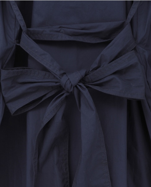 【BAUM UND PFERDGARTEN/バウムウンドヘルガーテン】ギャザーワンピース 詳細画像 ネイビー 9