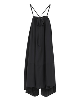 【LUTZ HUELLE/ルッツヒュエル】ストラップクロスロングワンピース