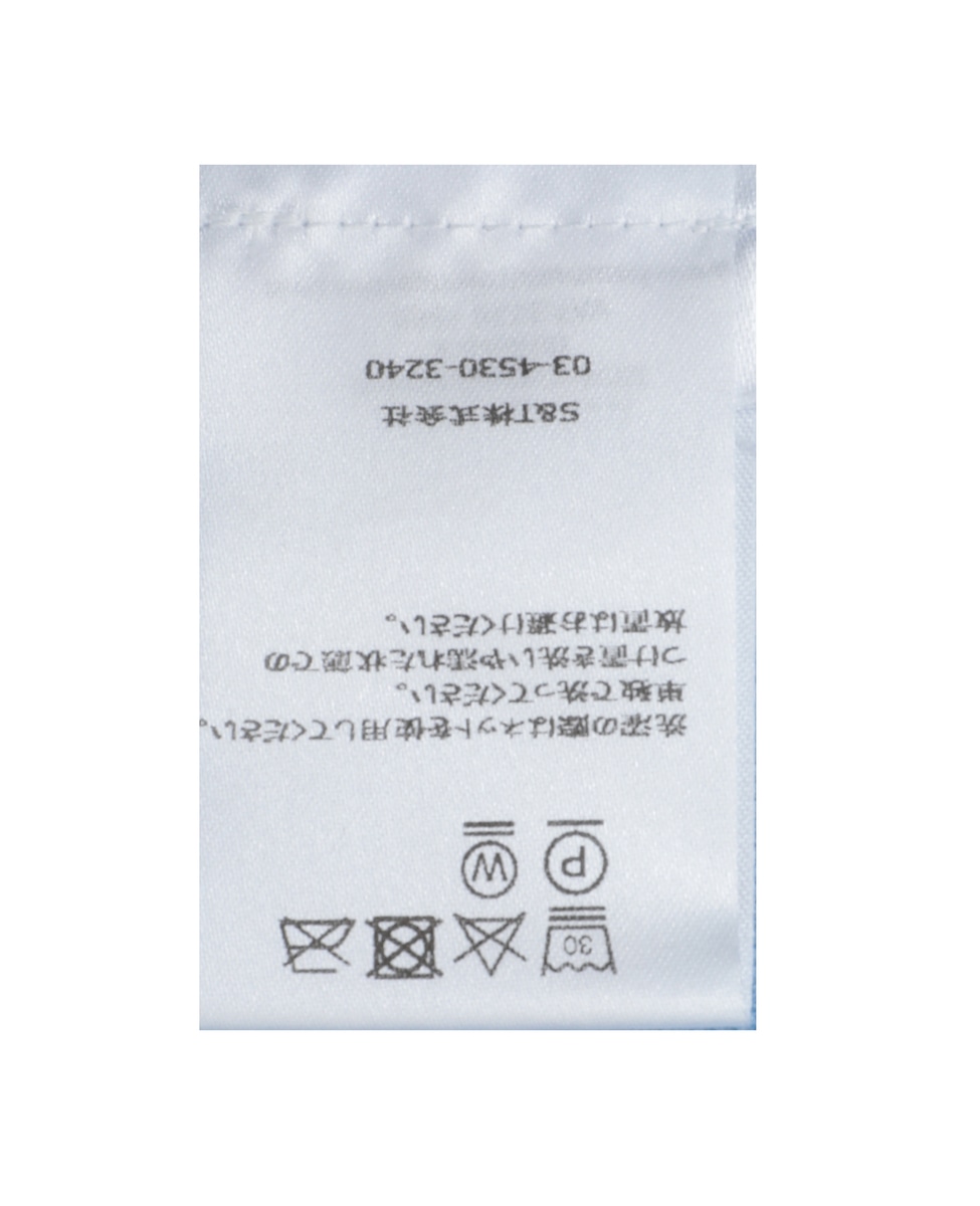 【BAUM UND PFERDGARTEN/バウムウンドヘルガーテン】フラワープリント・フロントギャザーワンピース 詳細画像 サックス 6