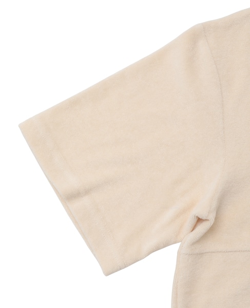 【BAUM UND PFERDGARTEN/バウムウンドヘルガーテン】レースアップ表パイルワンピース 詳細画像 アイボリー 5