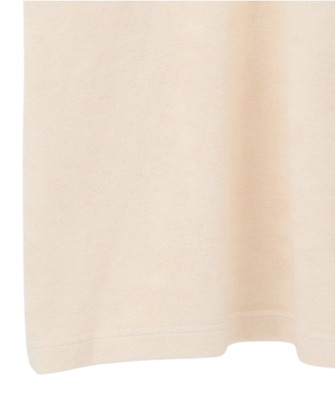 【BAUM UND PFERDGARTEN/バウムウンドヘルガーテン】レースアップ表パイルワンピース 詳細画像 アイボリー 6