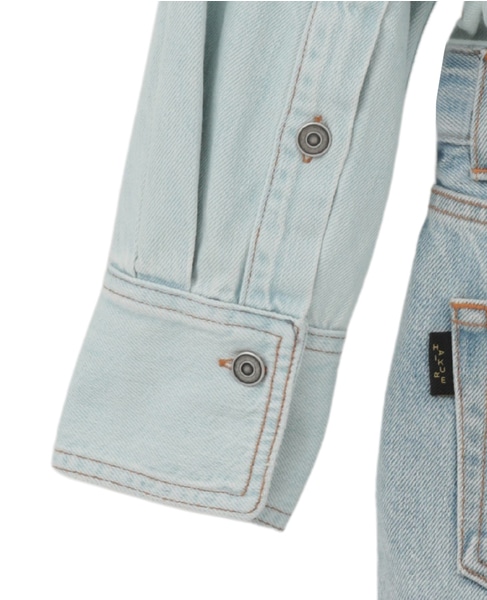 【HAIKURE/ハイクル】Tatum Lipari Blue Denim Dress 詳細画像 ブルー 5