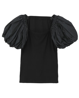 【LUTZ HUELLE/ルッツヒュエル】ボリュームスリーブプルオーバー