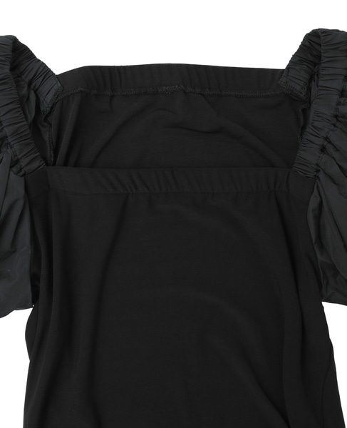 【LUTZ HUELLE/ルッツヒュエル】ボリュームスリーブプルオーバー 詳細画像 ブラック 11