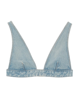 【HAIKURE/ハイクル】denim tessa top for Blue