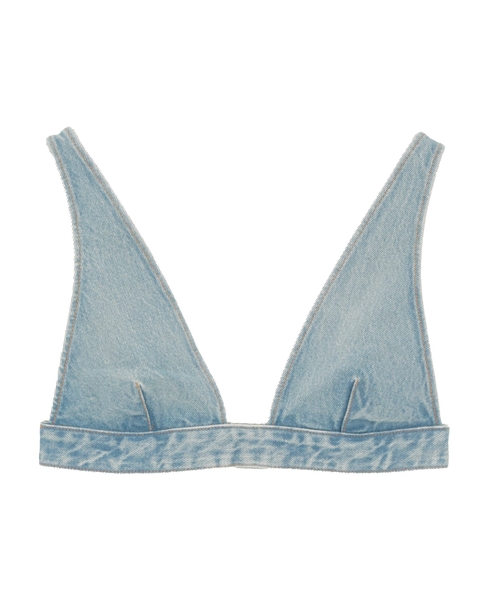 【HAIKURE/ハイクル】denim tessa top for Blue 詳細画像 ブルー 1