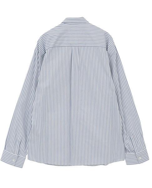 【LUTZ HUELLE/ルッツヒュエル】Striped shirt 詳細画像 ネイビー 2