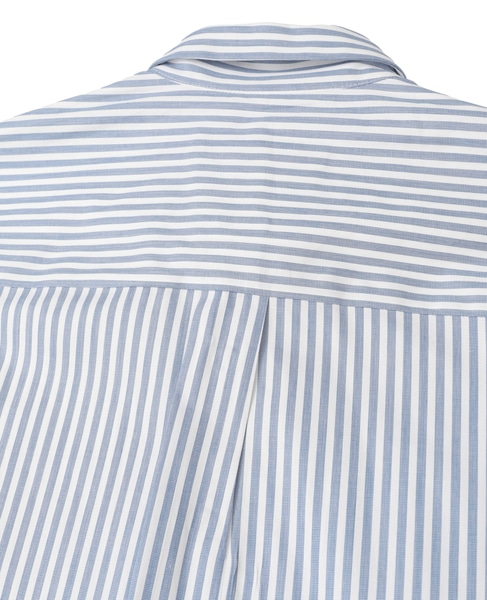 【LUTZ HUELLE/ルッツヒュエル】Striped shirt 詳細画像 ネイビー 4