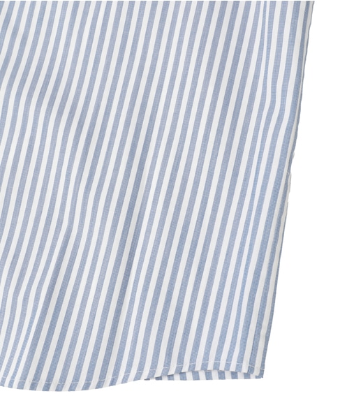 【LUTZ HUELLE/ルッツヒュエル】Striped shirt 詳細画像 ネイビー 6