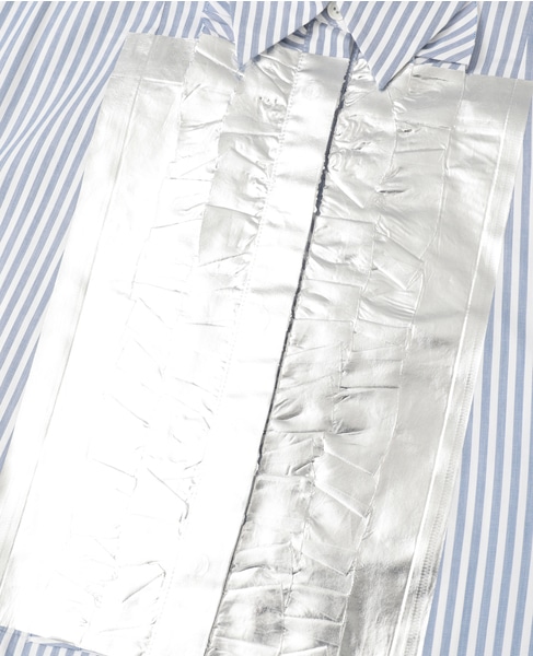 【LUTZ HUELLE/ルッツヒュエル】Shirt Donna 詳細画像 ネイビー 6