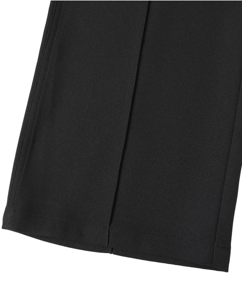 【NOMA t.d./ノーマティーディー】ストレートシルエット・スラックス 詳細画像 ブラック 4