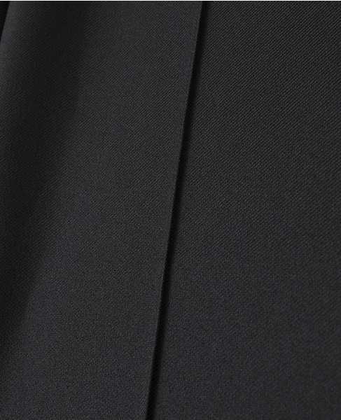 【NOMA t.d./ノーマティーディー】ストレートシルエット・スラックス 詳細画像 ブラック 7