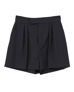 【LUTZ HUELLE/ルッツヒュエル】タックデザインショートパンツ