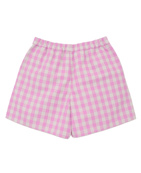 【BAUM UND PFERDGARTEN/バウムウンドヘルガーテン】ギンガムチェック・イージーショーツ 詳細画像 ピンク 2