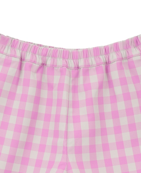 【BAUM UND PFERDGARTEN/バウムウンドヘルガーテン】ギンガムチェック・イージーショーツ 詳細画像 ピンク 3