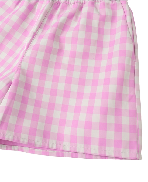 【BAUM UND PFERDGARTEN/バウムウンドヘルガーテン】ギンガムチェック・イージーショーツ 詳細画像 ピンク 5