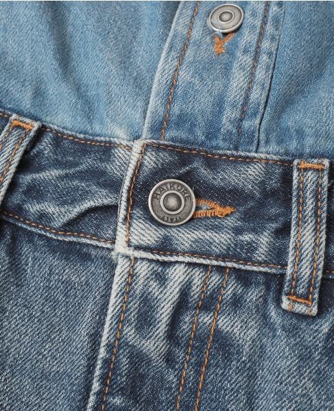 【HAIKURE/ハイクル】デニム ジャンプスーツ 詳細画像 ブルー 9